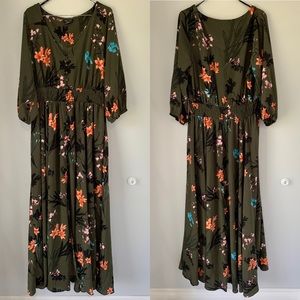 City Chic Maxi Jungle Floral
